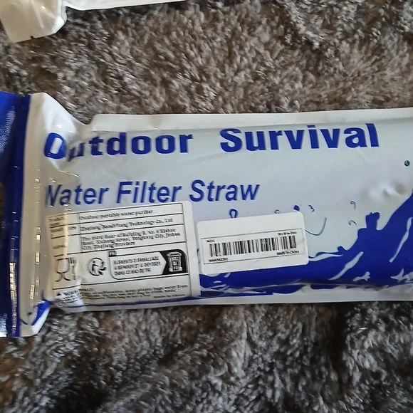 Outdoor Water Filter Straw. 2 Large And 2 Regular Size. - Picture 5 of 7